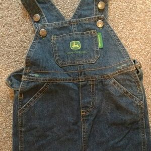 John Deere baby overalls